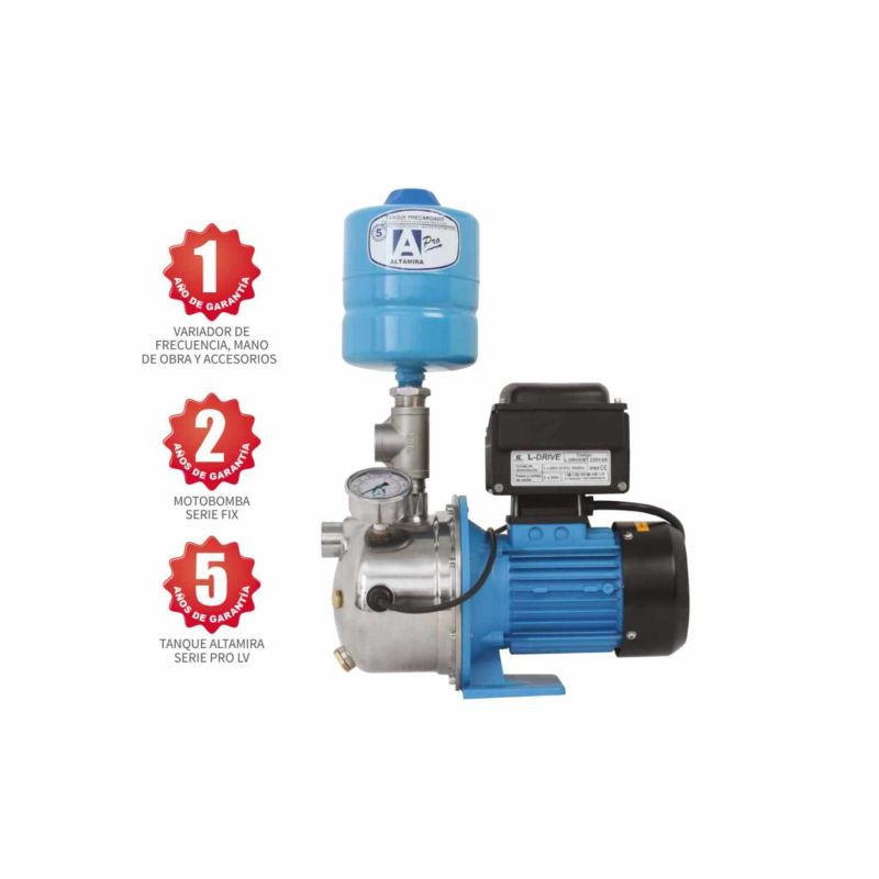 FIXD15E/MT230, PRESURIZADOR INDIVIDUAL PRESIÓN CONSTANTE, VDE, &ITEM-011455