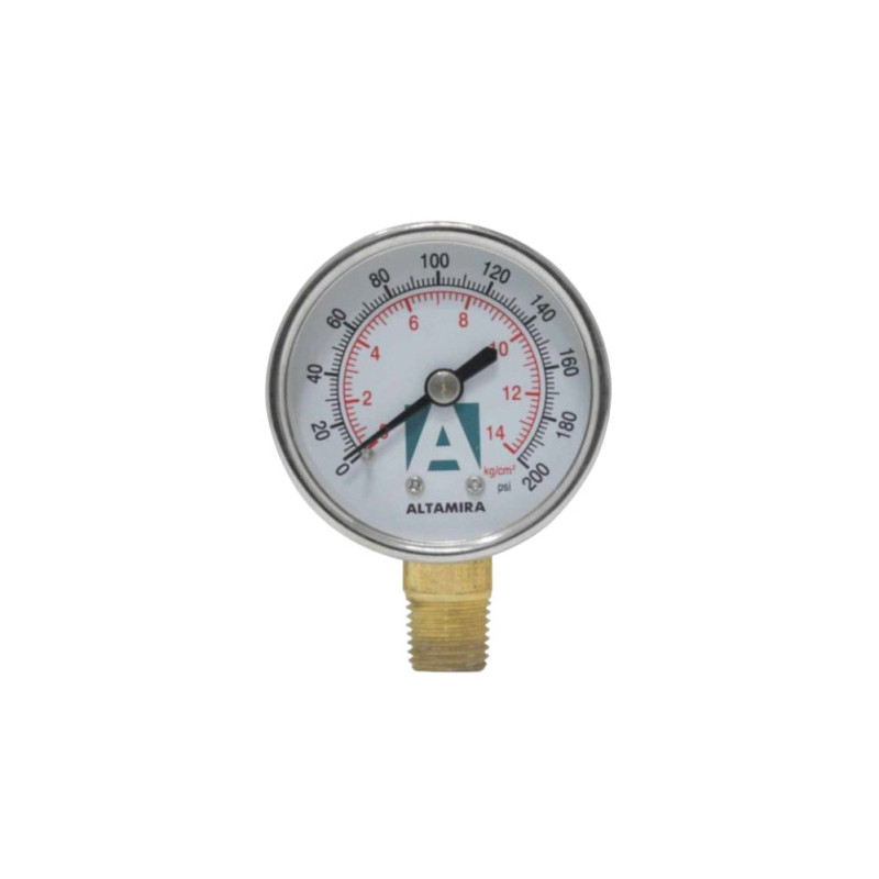MAN0-200GBM, MANÓMETRO CON GLICERINA, VDE, &ITEM-010870