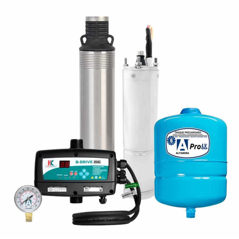 MAX-P-BDRIVEW80-68, SISTEMA DE BOMBEO SUMERGIBLE PRESIÓN CONSTANTE, VDE, &ITEM-010803