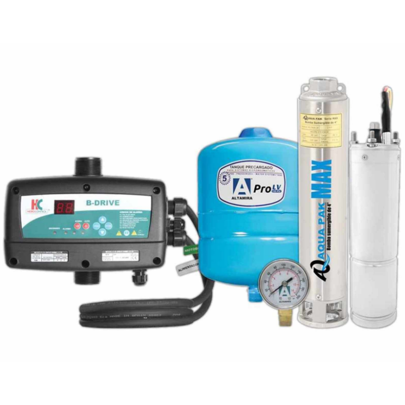 MAXBDRIVEW85-75, SISTEMA SUMERGIBLE PRESIÓN CONSTANTE, VDE, &ITEM-010812