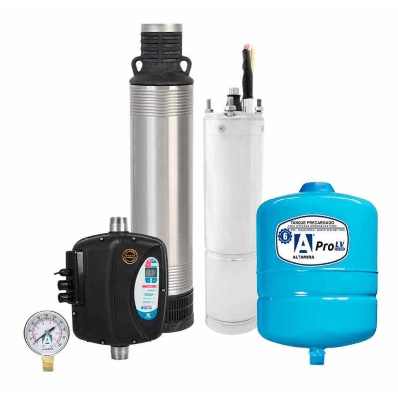 MAX-P-WDRIVEW80-26, SISTEMA DE BOMBEO SUMERGIBLE PRESIÓN CONSTANTE, VDE, &ITEM-010802