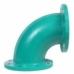 CODOB6"-6" PN10, Codo para descarga, VDE, &ITEM-019890