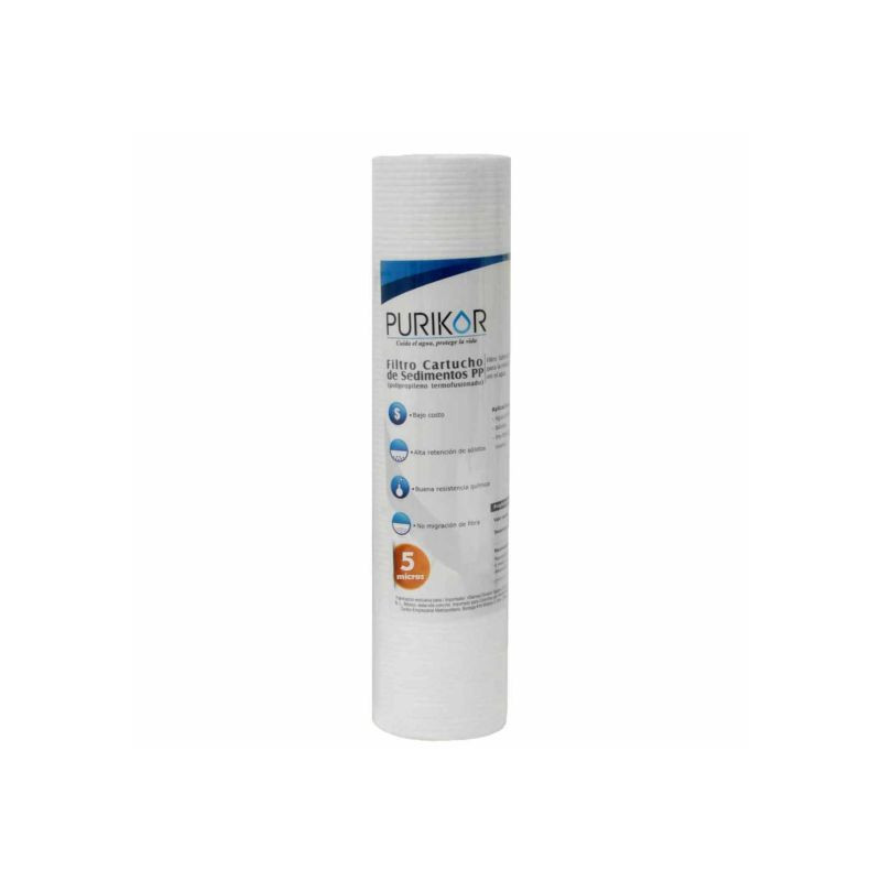 PKCPP2.5X20X5, Filtro cartucho de polipropileno termofusionado, VDE, &ITEM-019827