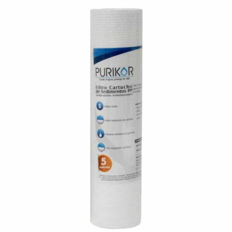 PKCPP2.5X20X5, Filtro cartucho de polipropileno termofusionado, VDE, &ITEM-019827