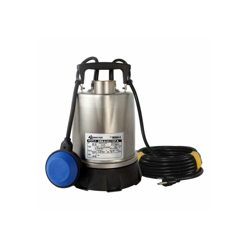 DRN-X-03-1127-A, MOTOBOMBA SUMERGIBLE PARA ACHIQUE, VDE, &ITEM-011538