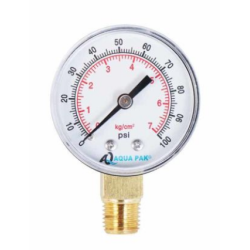 MAN0-100M, MANÓMETRO TIPO SECO, VDE, &ITEM-010875