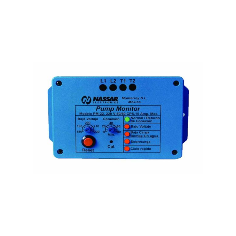 PM-220-15A, DISPOSITIVO DE PROTECCIÓN PUMP MONITOR, VDE, &ITEM-010374
